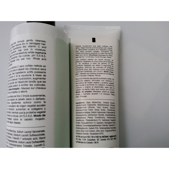 AG Vitamin C Repairing Shampoo 10oz & Conditioner 6oz, Sealed - Picture 3 of 4